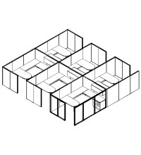 Matrix Value 8 and x 11 and, 66 and H Typical: Solution J - Cluster of Six