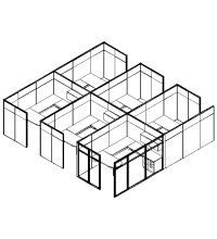 Matrix Value 8 and x 11 and, 82 and H Typical: Solution B - Cluster of Six