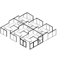 Matrix Value 8 and x 11 and, HiLo Typical: Solution J - Cluster of Six