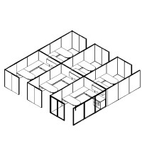 Matrix Value 8 and x 12 and, 66 and H Typical: Solution K - Cluster of Six