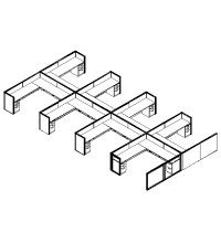 Matrix Value 8 and x 8 and, 42 and H Typical: Solution G - Cluster of Eight