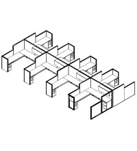 Matrix Value 8 and x 8 and, HiLo Typical: Solution G - Cluster of Eight