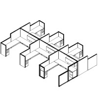 Matrix Value 8 and x 8 and, HiLo Typical: Solution G - Cluster of Six