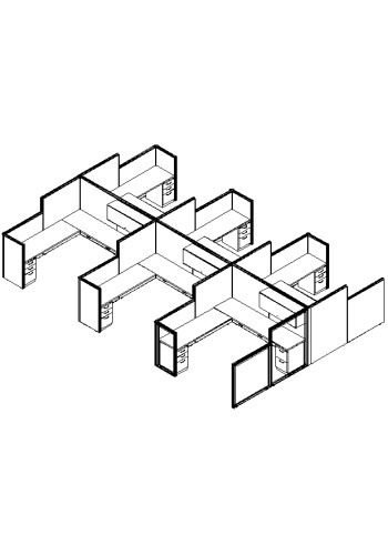 Matrix Value 8 and x 8 and, HiLo Typical: Solution G - Cluster of Six