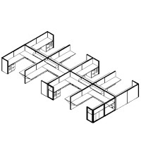 Matrix Value 8 and x 8 and Team, 50 and H Typical: Solution H - Cluster of Eight