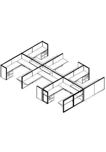 Matrix Value 8 and x 8 and Team, 50 and H Typical: Solution H - Cluster of Six