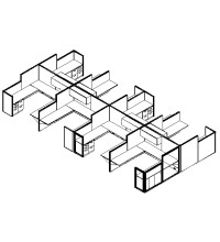 Matrix Value 8 and x 8 and Team, HiLo Typical: Solution H - Cluster of Eight