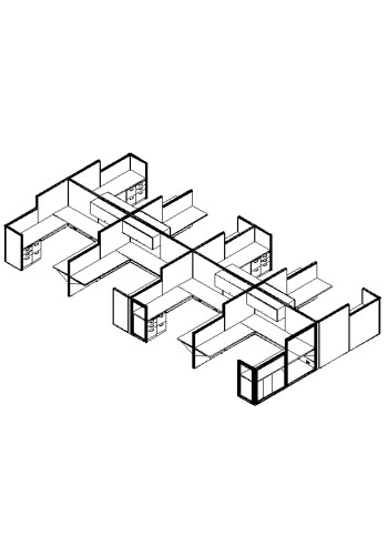 Matrix Value 8 and x 8 and Team, HiLo Typical: Solution H - Cluster of Eight