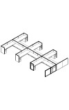 Matrix Value 9 and x 7 and, 42 and H Typical: Solution L - Cluster of Six