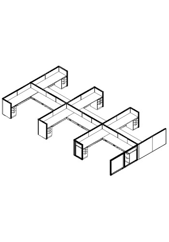 Matrix Value 9 and x 7 and, 42 and H Typical: Solution L - Cluster of Six