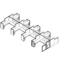 Matrix Value 9 and x 7 and, HiLo Typical: Solution L - Cluster of Eight