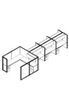 Matrix Value Office Worker 66 and H Typical: Solution M - Cluster of Six