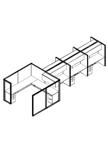 Matrix Value Office Worker 66 and H Typical: Solution M - Cluster of Six