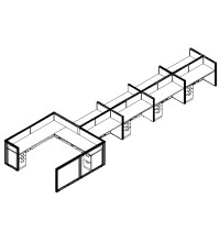 Matrix Value Serpentine 42 and H Typical: Solution N - C8- Cluster of Five