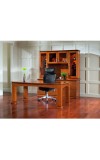 Mendocino Bowfront Executive Desk Table Configuration (4-B)