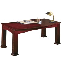 Mendocino Bowfront Executive Desk Table