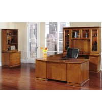 Mendocino Bowfront Executive U-Shape Desk Configuration (13)