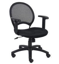 Mesh Back Task Chair with Adjustable Arms (MB6216)