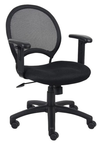 Mesh Back Task Chair with Adjustable Arms (MB6216)