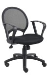 Mesh Back Task Chair with Loop Arms (MB6217)