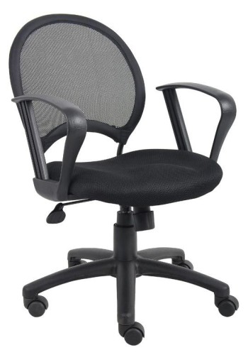 Mesh Back Task Chair with Loop Arms (MB6217)