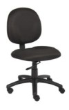 Mid-Back Ergonomic Armless Fabric Task Chair (MB9090)