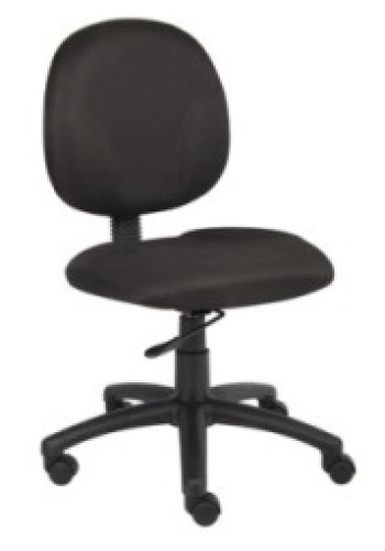 Mid-Back Ergonomic Armless Fabric Task Chair (MB9090)