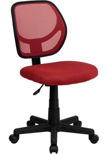 Mid-Back Red Mesh Task Chair (MF-WA-3074-RD-GG)