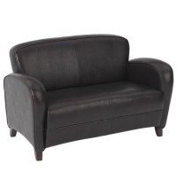 Mocha Eco Leather Loveseat (MSL2372)