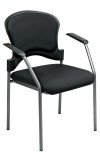 Modern Black Stack Chair