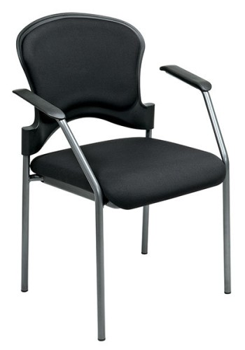 Modern Black Stack Chair