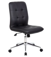 Modern CaressoftPlus Task Chair with Casters (MB330-BK)