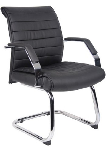 Modern Ribbed Executive Guest Chair (MB9449)