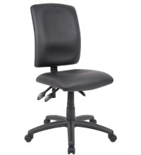 Multi-function Leather Armless Task Chair (MB3045)