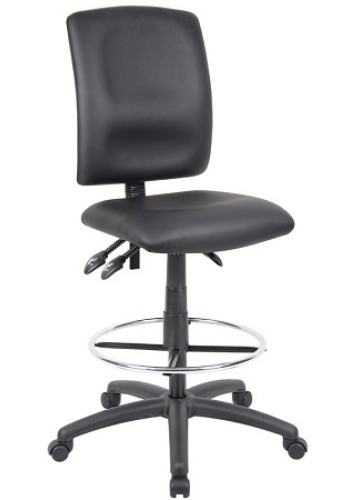 Multi-function Leather Drafting Stool (MB1645)