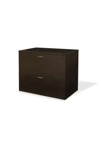 Napa Espresso 2-Drawer Lateral File Cabinet
