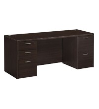 Napa Espresso 72 and  Kneespace Credenza