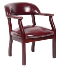 Oxblood Classic Captain ands Guest Chair (MB9540-OX)