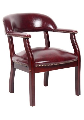 Oxblood Classic Captain ands Guest Chair (MB9540-OX)