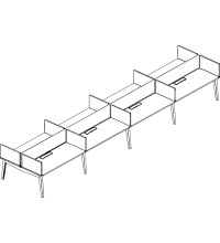 Oxygen Benching Enhanced Typical: Solution A- Cluster of Eight