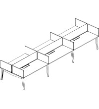 Oxygen Benching Enhanced Typical: Solution A - Cluster of Six