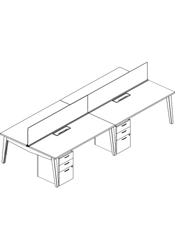 Oxygen Benching Enhanced Typical: Solution B - Cluster of Four