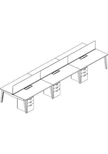 Oxygen Benching Enhanced Typical: Solution B - Cluster of Six