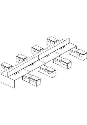 Oxygen Benching Enhanced Typical: Solution D- Cluster of Eight