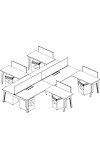 Oxygen Benching Enhanced Typical: Solution E - Cluster of Four