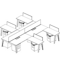 Oxygen Benching Enhanced Typical: Solution E - Cluster of Four