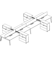 Oxygen Benching Enhanced Typical: Solution F- Cluster of Eight