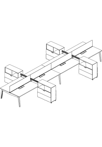 Oxygen Benching Enhanced Typical: Solution F- Cluster of Eight