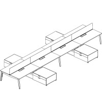 Oxygen Benching Enhanced Typical: Solution G- Cluster of Eight