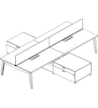 Oxygen Benching Enhanced Typical: Solution G - Cluster of Four